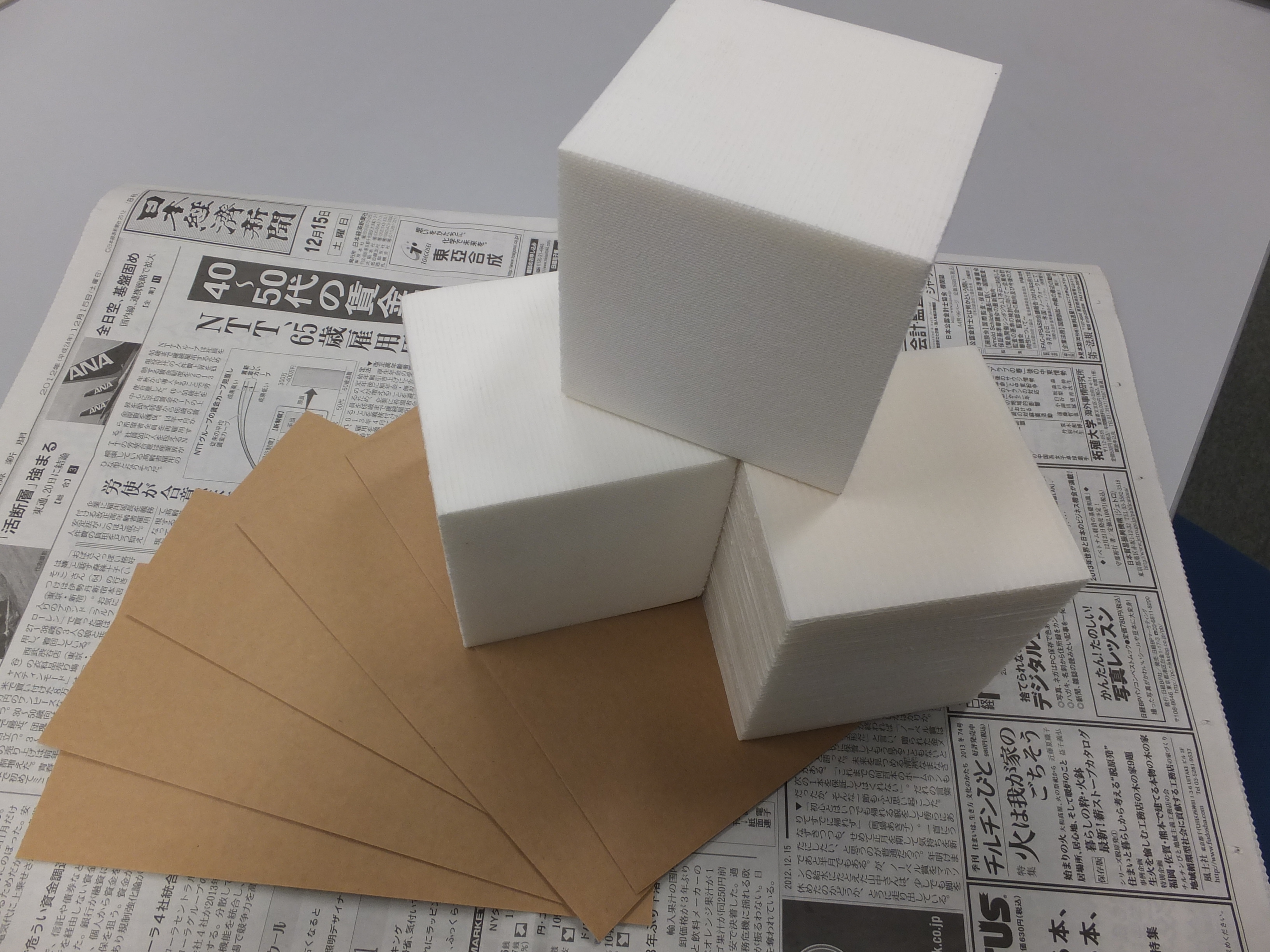 1Lデシカントブロックと不織布 その2